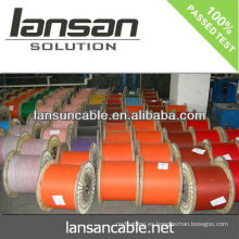 LANSAN Cable cat5e de alta velocidad cat6 cable de 1000 pies para cable lan UL Homologación ANATEL